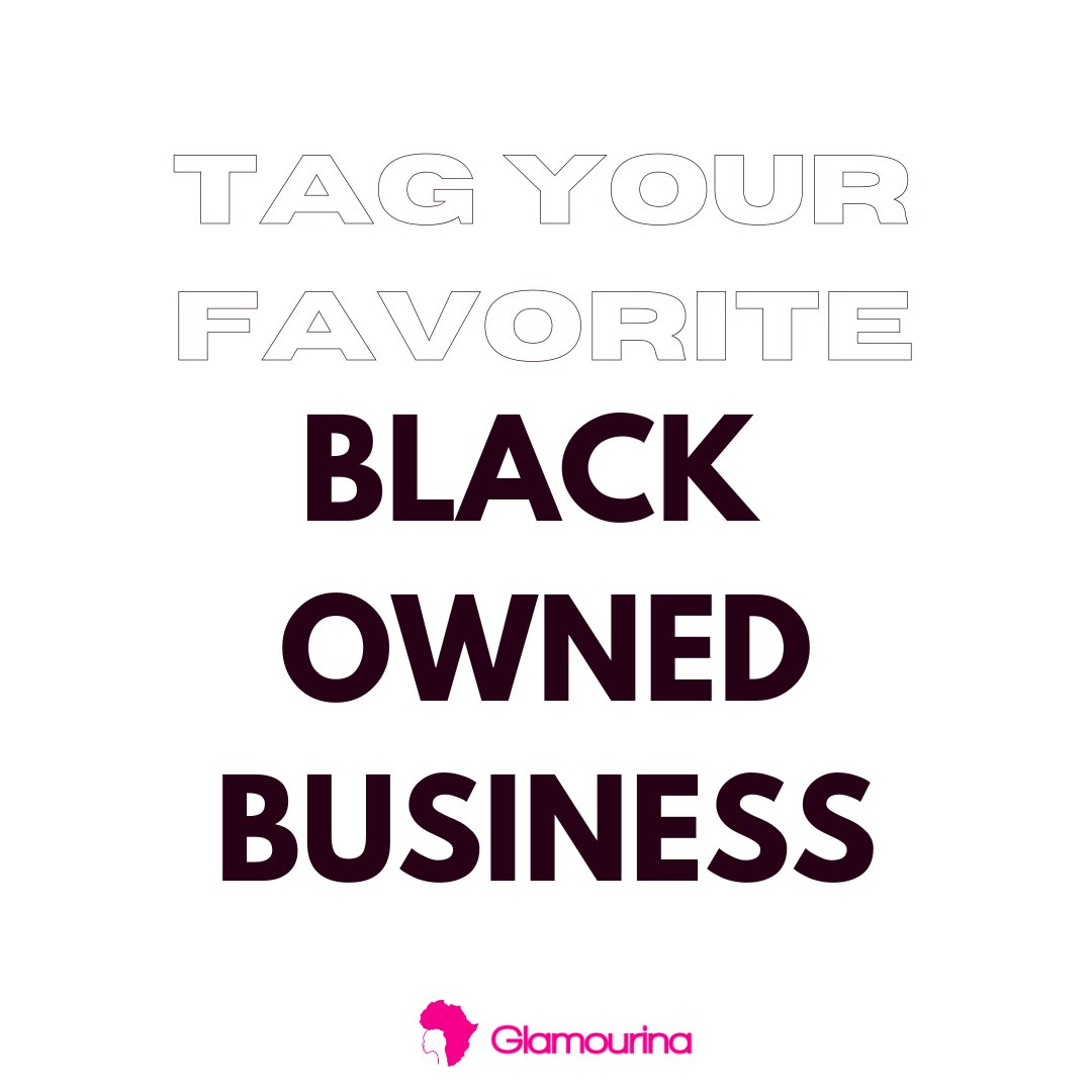 ShopGLAMOURINA's tweet photo. It's #BlackBusinessMonth and we appreciate all of the support that we receive! We also love to support other black owned businesses! We'd love to find new black owned businesses that we can support! Tag your favorites below 👇🏽 #Blackowned https://t.co/ErwUgiLs6u