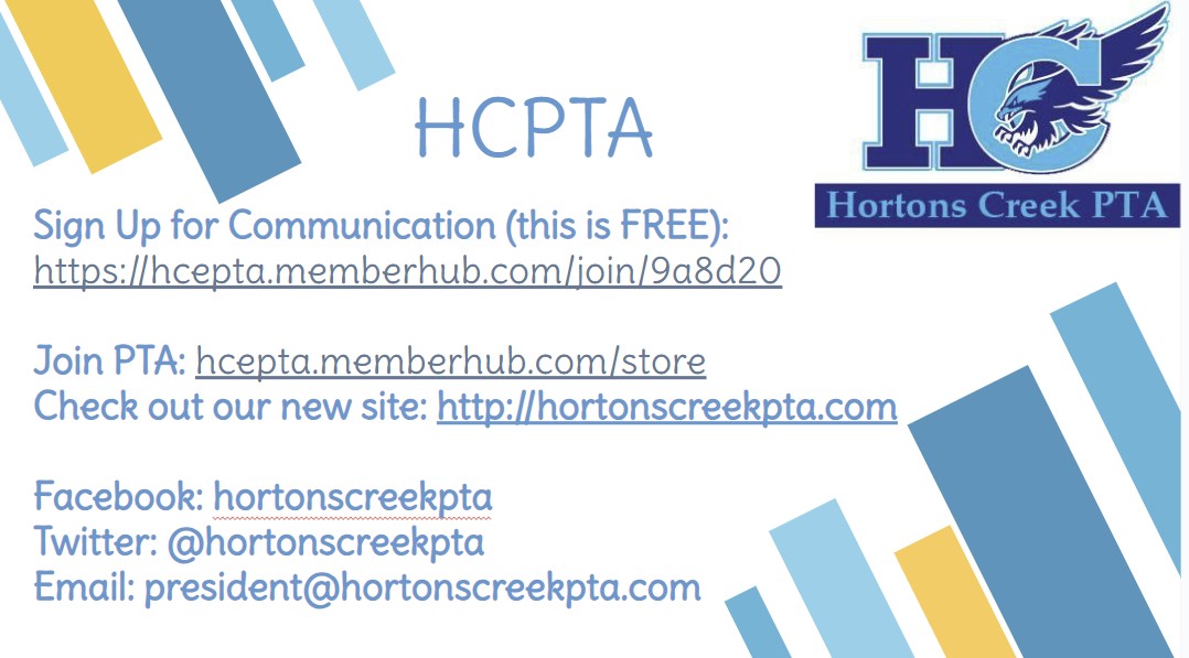 Kicking off Year 2 of my term as Hortons Creek PTA President. Excited and looking forward to another successful year!
youtu.be/bjL8SjxeuJI
hcepta.memberhub.com/store