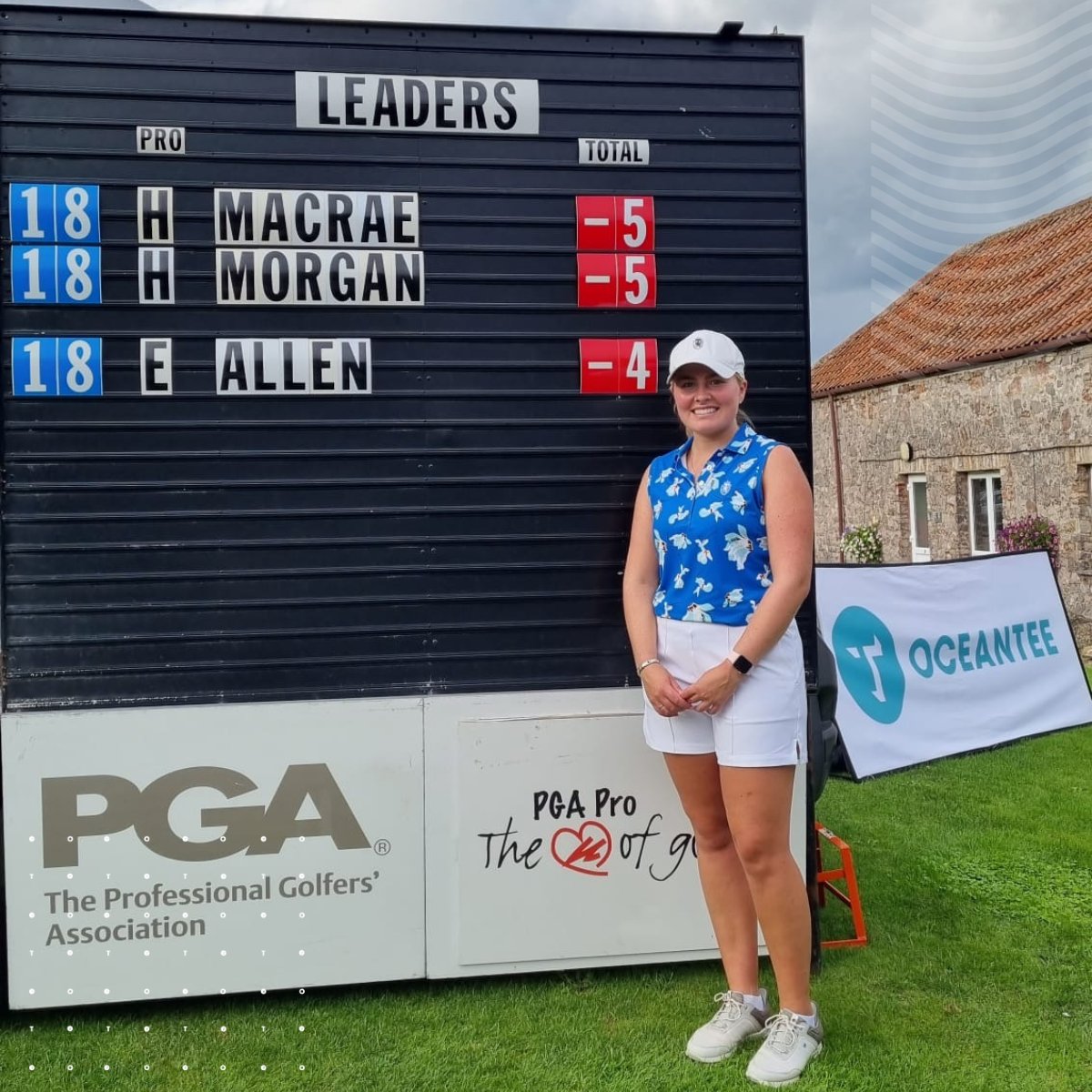 What a spectacular day of golf yesterday with the first 6 golfers coming home under par Taking the top spot and finishing 5 under par was @heathermacgolf & Holly Morgan, with @EmmaCharlotte97 closely behind with 4 under par #oceantee #oceanteewpgaseries