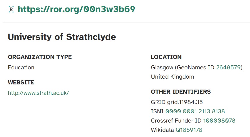 pcastromartin's tweet photo. maybe limiting @ResearchOrgs to top-level entities was not such an issue after all...
#PID #maintenance #authoritycontrol
(it depends on the actual use cases -- for affiliation harmonisation, a time-consuming maintenance of child entries *would* make sense) https://t.co/CwdiAMSRz6
