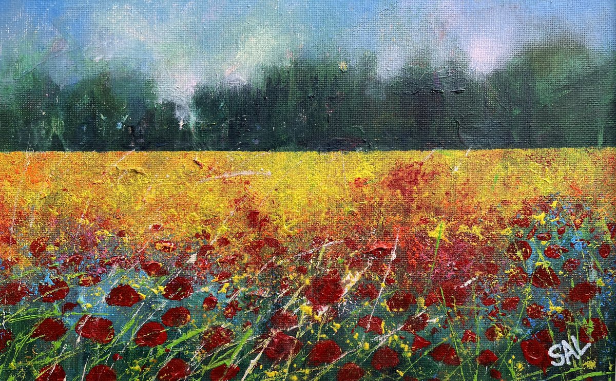 ‘A Blaze of Colour’ a preview of my upcoming solo exhibition at Old Gala House. Exhibiting from 9-30th September Mon-Sat 10-4pm #landscape #landscapepainting #art #artist #ArtistOnTwitter #painting #paintingoftheday #painting365 #colourfulart