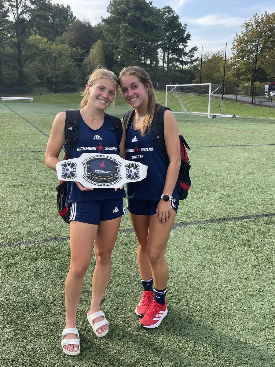 SpiderSoccer's tweet photo. Congratulations to our Week 3 Spider Bite Competition Champions!!! New winners atop the podium this week! 🕷️⚽️📚🕸️
🥇Gwen Howell
🥈Elyse Kimball
🥉Kiley Fitzgerald
#OneRichmond #DERS https://t.co/0UAPhuw4Oo