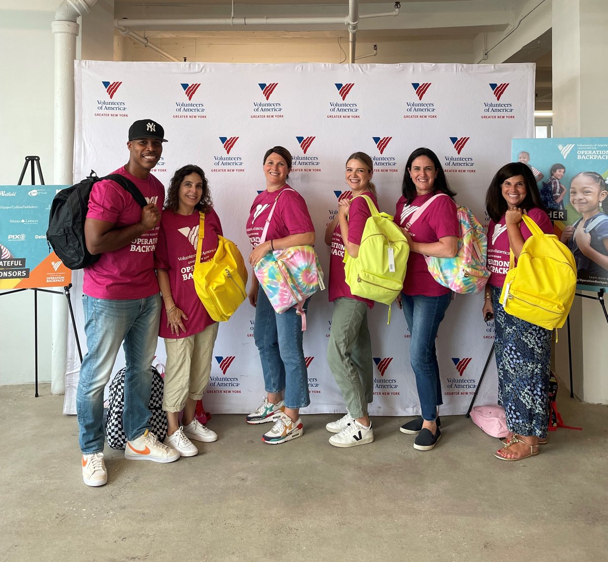 WPC NY employees spent the day with @VOAgny sorting school supplies into backpacks to support children in need through #OperationBackpackNYC! In total, we filled over 150 backpacks which will be sent to shelters in Staten Island and the Bronx. #DoingGoodWhileDoingWell