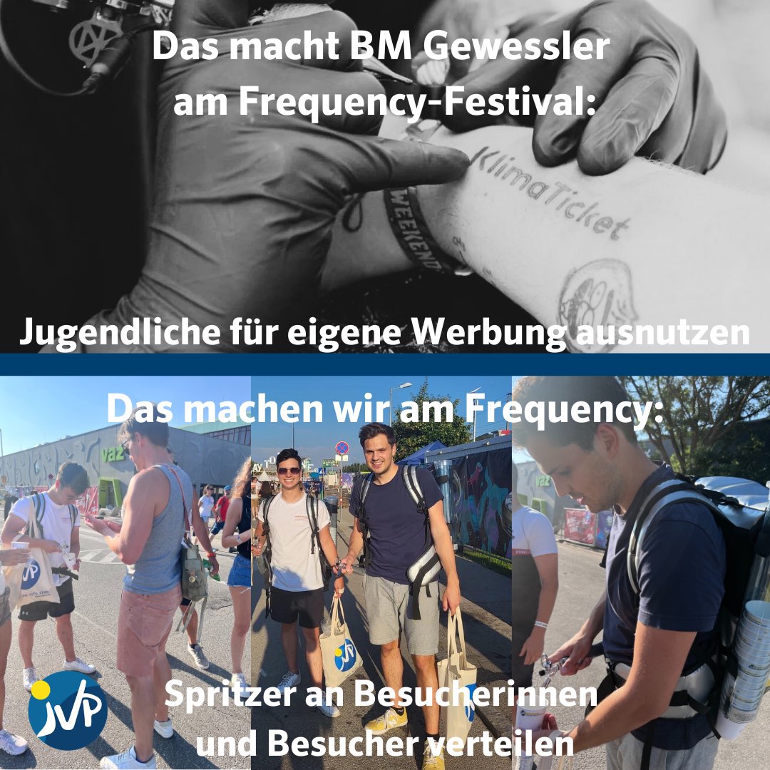 Wenn wir von günstigeren Öffis sprechen, meinen wir aber nicht den Tausch “Tattoo gegen Ticket”, Frau Bundesministerin <a href="/lgewessler/">Leonore Gewessler</a> 🤷‍♂️

m.noen.at/niederoesterre…