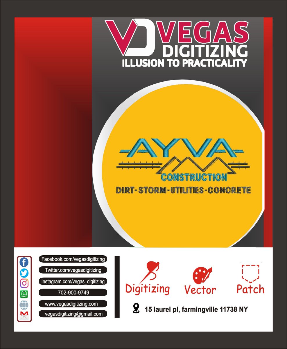 VegasDigitizing's tweet image. Get digitized your ideas into reality with our experts.  #Hat #Cap #Leftchest #Pocket #Polo #Sweatshirt #Jacket #Bag #Patch #Applique #3Dpuff #Hoodie #vegasdigitizing #artwork #embroidery #usa   📷 #digitizing #designing #graphics #art #highquality #embroidery #digitize