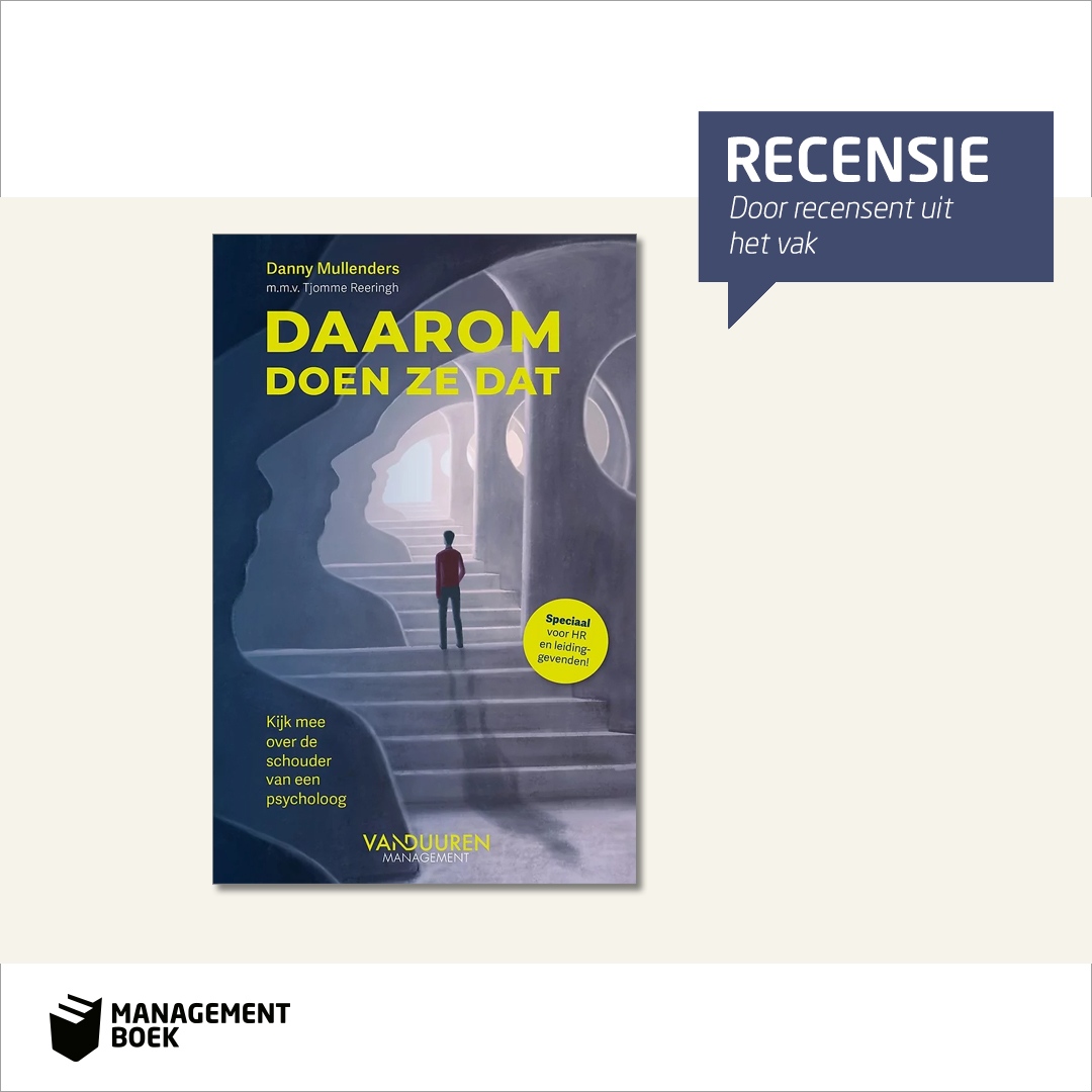 Vaste recensent <a href="/ESCIA/">ɐ</a> las het nieuwe boek van psycholoog @DannyMullenders: 'Wat een fijn boek is dit! ‘Daarom doen ze dat’ staat vol eye-openers. HR en leidinggevenden hebben hier veel aan, het is speciaal voor hen geschreven.'
Lees de hele recensie: l8r.it/ODzp