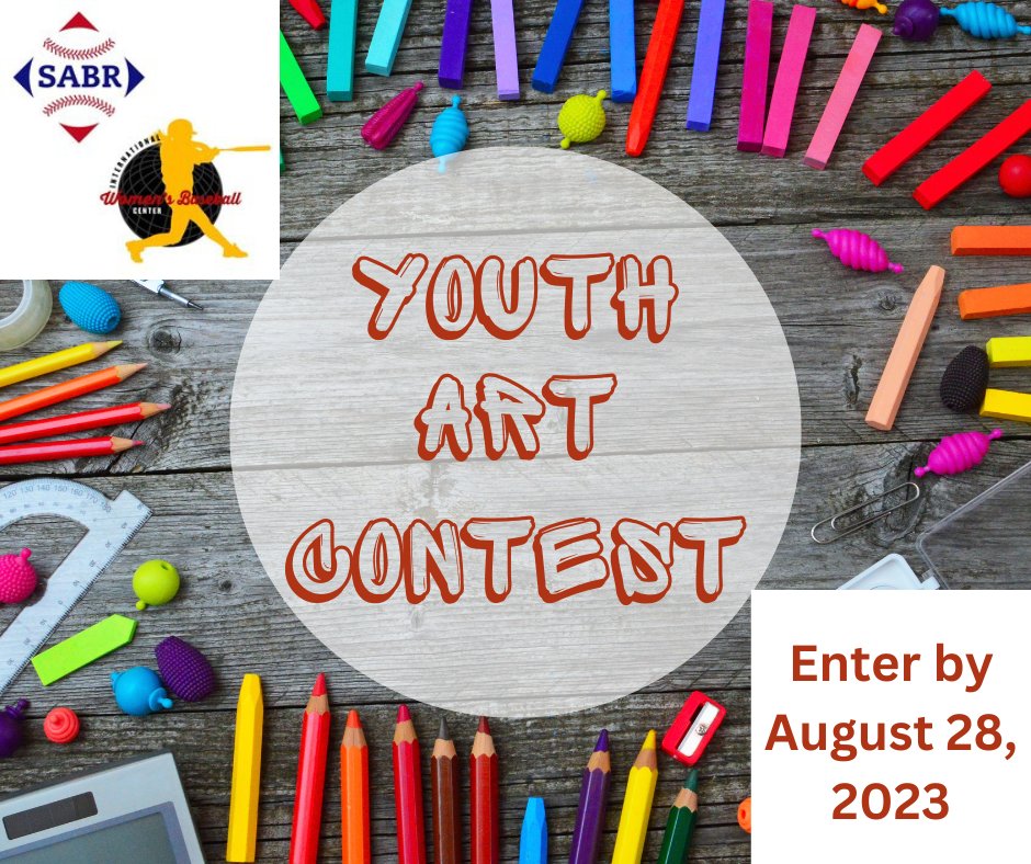RFDPeaches75's tweet photo. Did you know @IWBC4Me and @SabrWomen sponsor the Women on the Diamond Youth Art Contest? Entry deadline is next week, so visit the link for more details and submit your best baseball work! #ArtContest #BaseballArt #SABR #StepUptotheSport 
https://t.co/kHkFnWkqmu https://t.co/YKimx72J8S