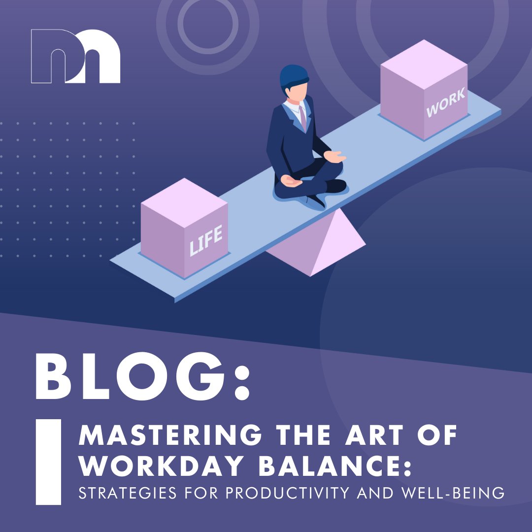 DigitalMules's tweet photo. Striking a healthy work-life balance may seem like a daunting task, but is absolutely achievable. Read this week’s Digital Mules blog to learn helpful strategies for a productive, yet balanced workday. #NewBlog #Balance #Productivity https://t.co/ntzBjEBgTM https://t.co/gIAK5Yssdd