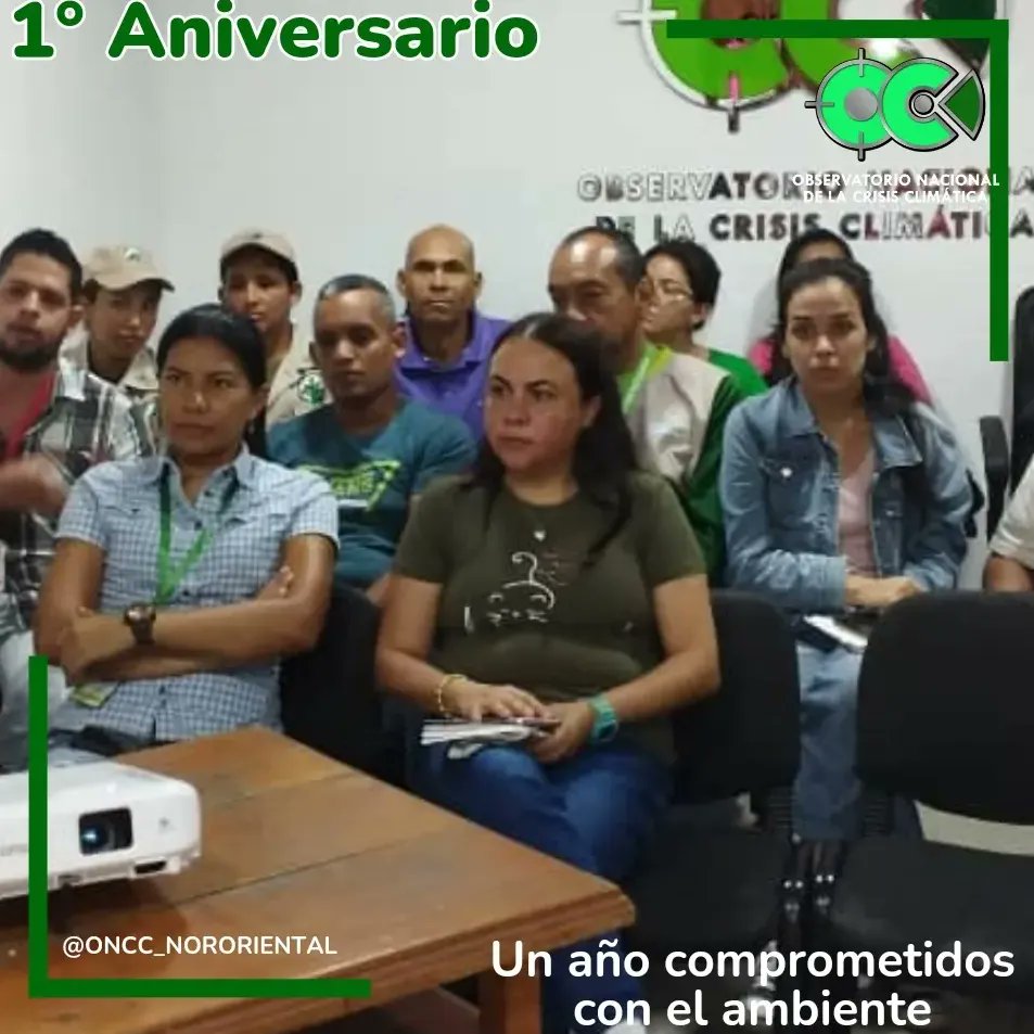 onccnororiental's tweet image. El Observatorio Nacional de la Crisis Climática celebra su primer aniversario. En este año de gestión se ha estado investigando y dando propuestas que ayuden a mitigar los efectos devastadores de la crisis climática. 
¡Sigamos juntos creando la patria Ecosocialista! 🌱💚🌎