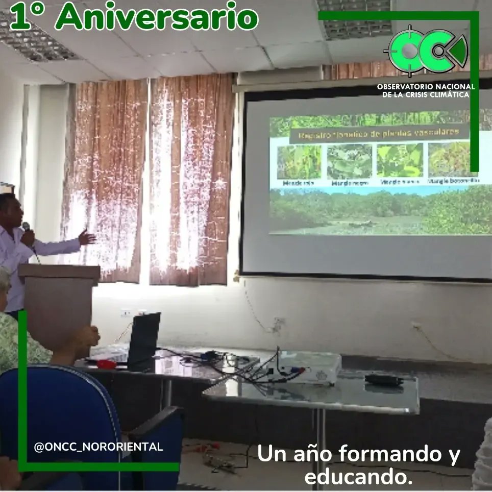 onccnororiental's tweet image. El Observatorio Nacional de la Crisis Climática celebra su primer aniversario. En este año de gestión se ha estado investigando y dando propuestas que ayuden a mitigar los efectos devastadores de la crisis climática. 
¡Sigamos juntos creando la patria Ecosocialista! 🌱💚🌎