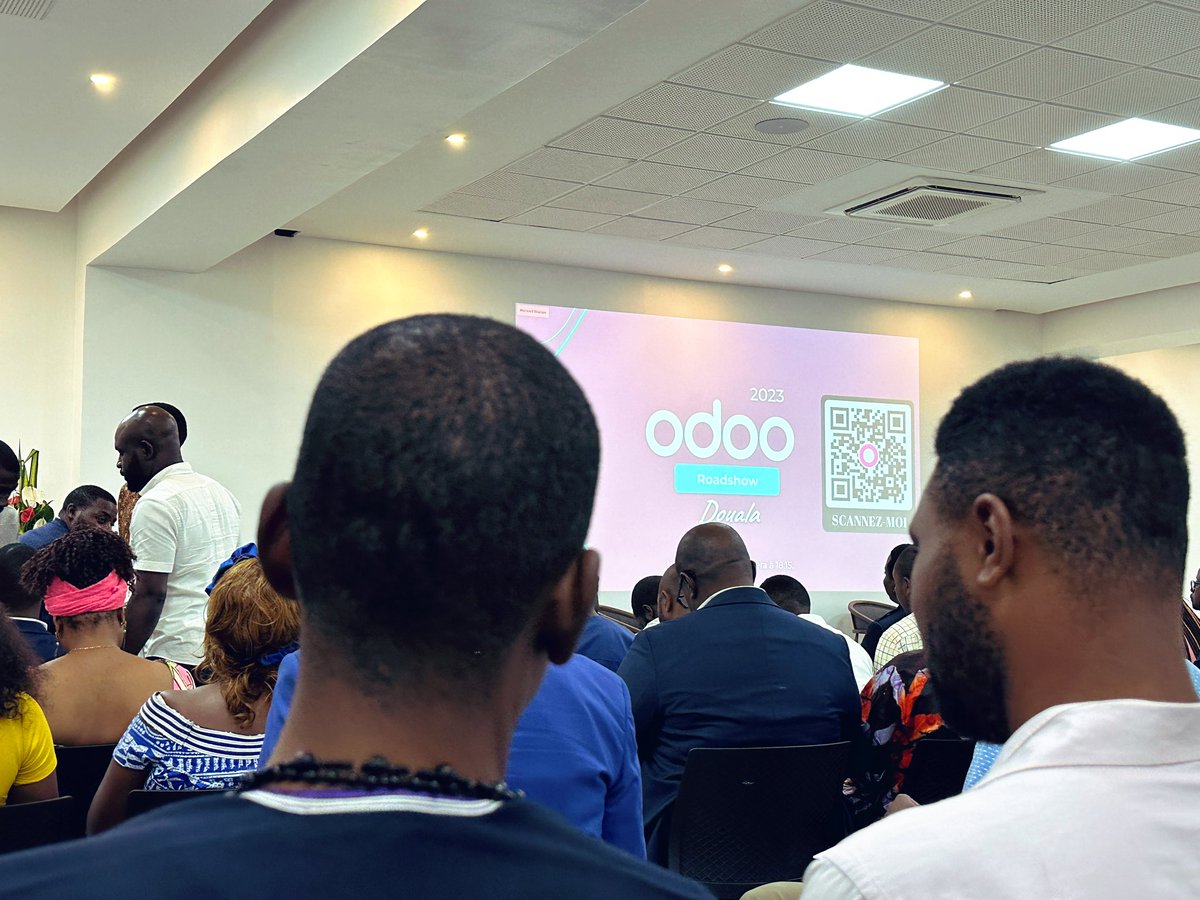 lioneldevincy's tweet image. Odoo Roadshow Douala 2023. 

Here we are. 

#odoo #odooroadshow