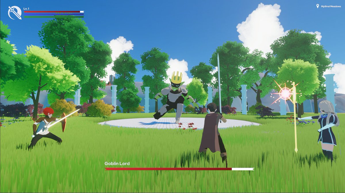 devmihdai's tweet photo. Boss battle... #gamedev #gaming #isekai #anime #isekaid #unity #rpg #openworld #multiplayer https://t.co/76FUdq8rOa