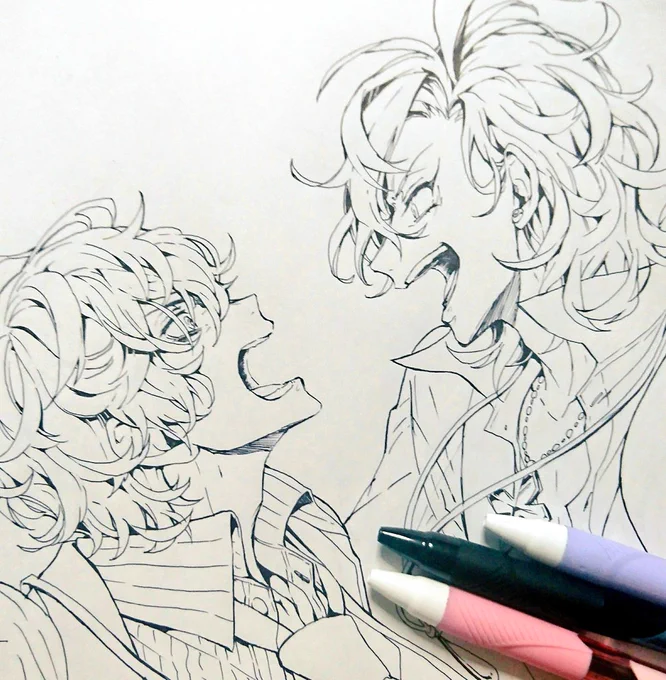 いい絵描くじゃん、過去の自分(仕上げろよ) 