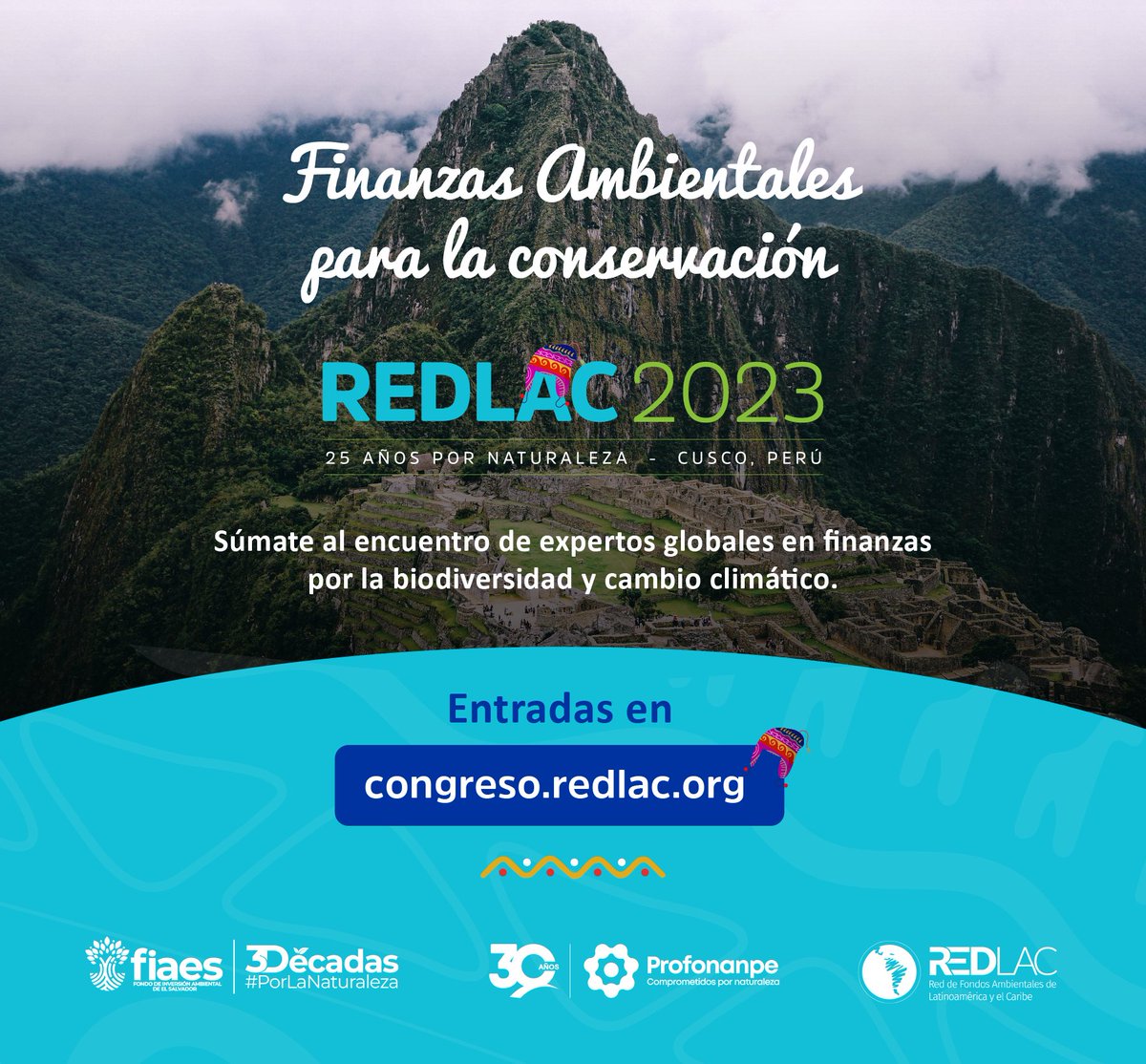 #RedLAC|| 🌱 ¡Únete al encuentro sobre finanzas climáticas!

Te invitamos a visitar 👉 congreso.redlac.org y asegurar tus boletos para el XXV Congreso RedLAC. En este evento, nos uniremos a más de 200 expertos en finanzas verdes y desarrollo sostenible,