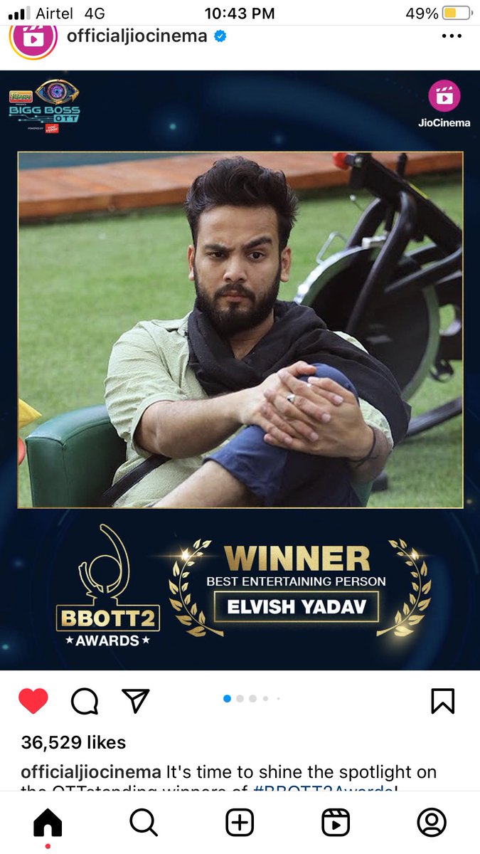Shubham98925421's tweet photo. Hamre bhai ko do do award Milne bb ott 2 ke love you bhai
#Systam
#ElvishYadav
#ElvishBBWinner https://t.co/hL9alzuZvE