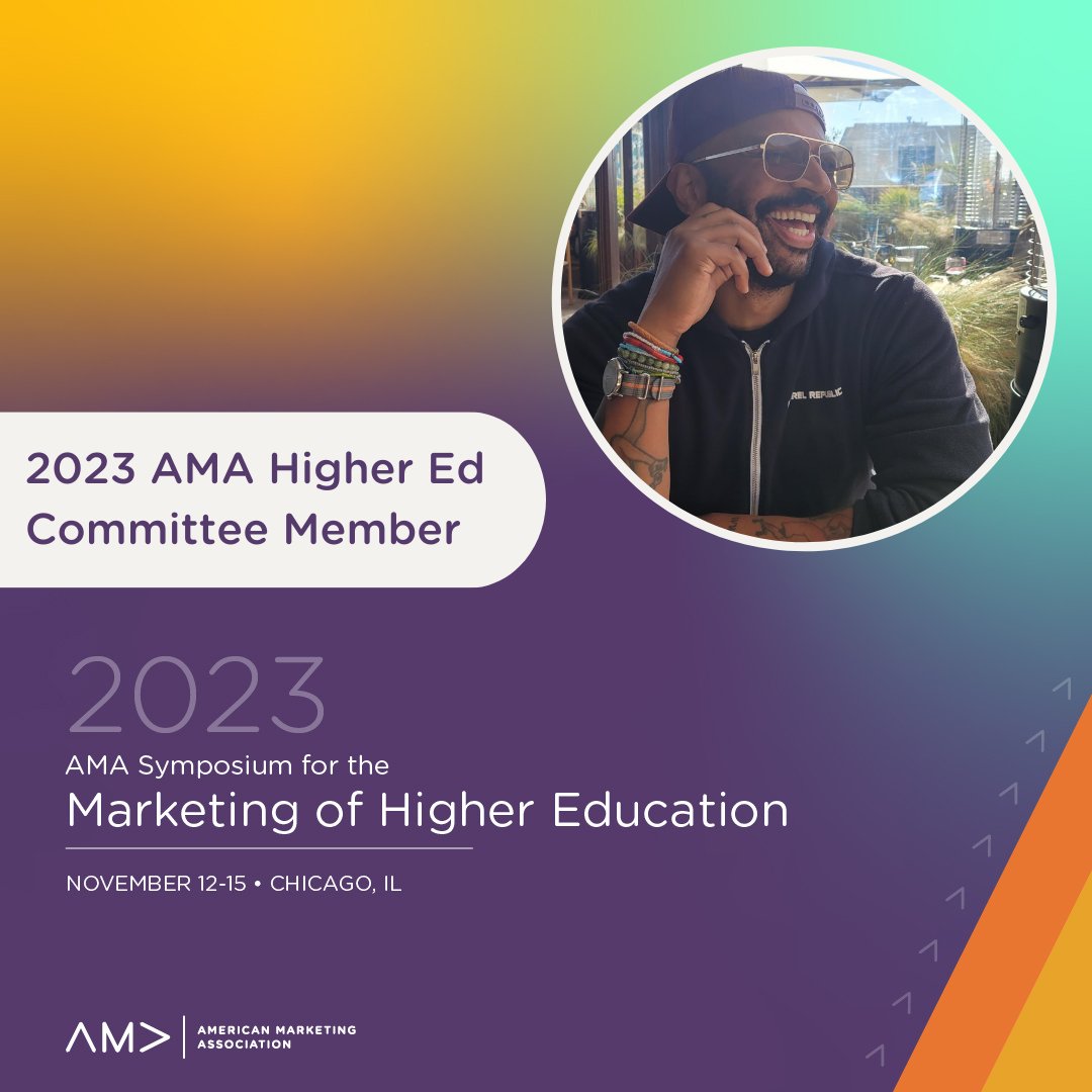 I'm honored to serve on the AMA conference committee this year and thrilled to invite you to join us in the Windy City!

Registration is live for the year's biggest #hemktg conference and early bird pricing ends 10/2! Reg here -tinyurl.com/5e4dpmdk

You comin or what?😉