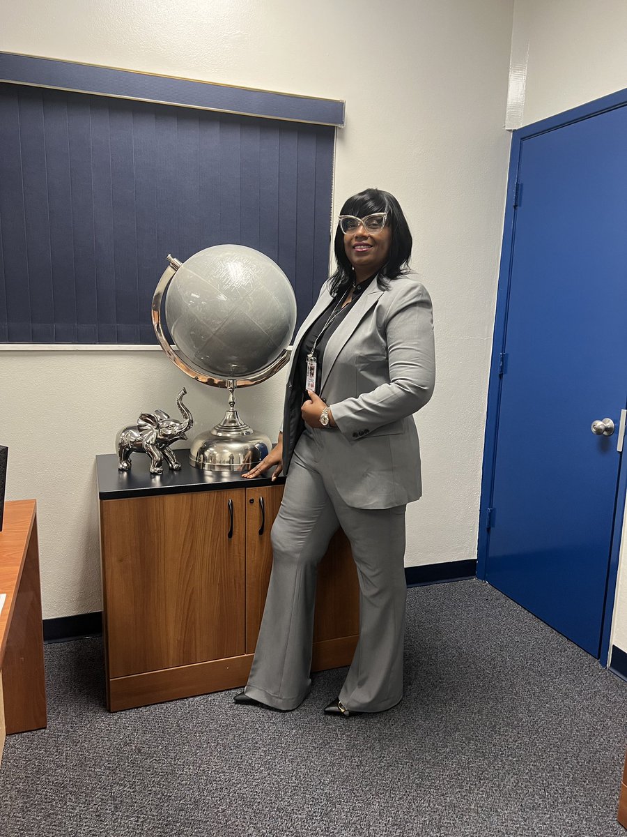 Our Phenomenal Principal, Ms. Livingston prepared to lead the premier middle school in Broward County..Pompano Beach Middle School! Our Bengals conquered day one. #BCPSReadyForYou #Every1Counts