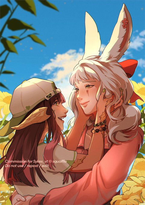 「avatar (ff14) long hair」Fan Art(Latest)