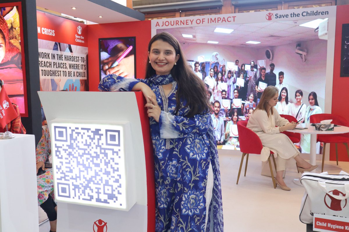 savechildren_pk's tweet photo. (1/3) A Journey of Impact- Highlights of Save the Children's stall at PEDRR: visitors, volunteers and team members.
@ndmapk @PEDRROfficial 
#PEDRR23 #PEDRR #PEDRRHighlights #SaveTheChildrenPakistan #SaveTheChildren https://t.co/yKyJt43blb