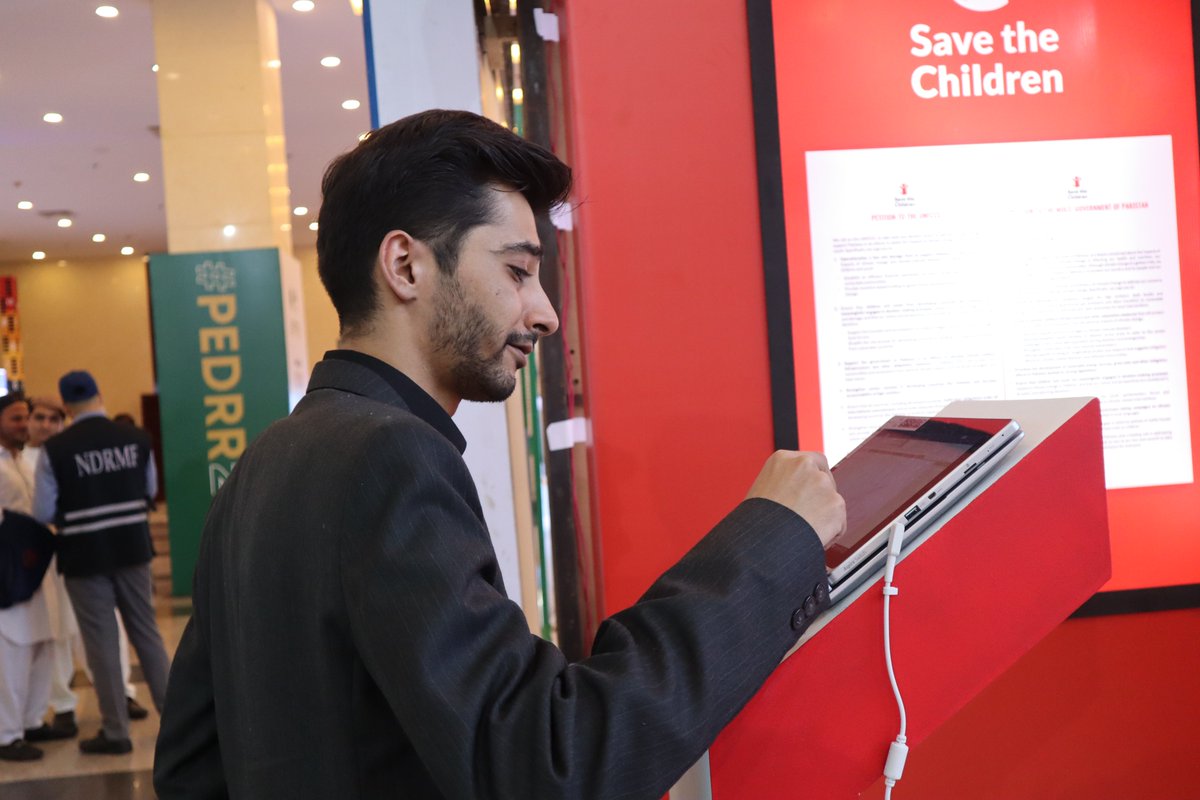 savechildren_pk's tweet photo. (1/3) A Journey of Impact- Highlights of Save the Children's stall at PEDRR: visitors, volunteers and team members.
@ndmapk @PEDRROfficial 
#PEDRR23 #PEDRR #PEDRRHighlights #SaveTheChildrenPakistan #SaveTheChildren https://t.co/yKyJt43blb