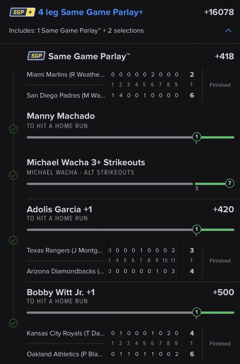 AllInAbe's tweet photo. $500 MLB +16,000 Lotto Giveaway!🃏

I’ve been hitting these homer with ease, but my touchdown will change ur life!🙇🏻‍♂️

My Public $100 To $10,000 Start Today!

❤️🔄 Like + RT + Follow To Be Entered!
#GamblingX https://t.co/SGFROn06zg