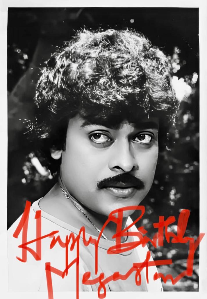 Many Happy returns of the day to the one and only Megastar @KChiruTweets sir ❤️❤️ May you have continue to inspire us, good health and happiness always 😍 Sending Best wishes for the #Mega157 👍eagerly waiting 🤟🤟 #HBDMegastarChiranjeevi #MegastarChiranjeevi