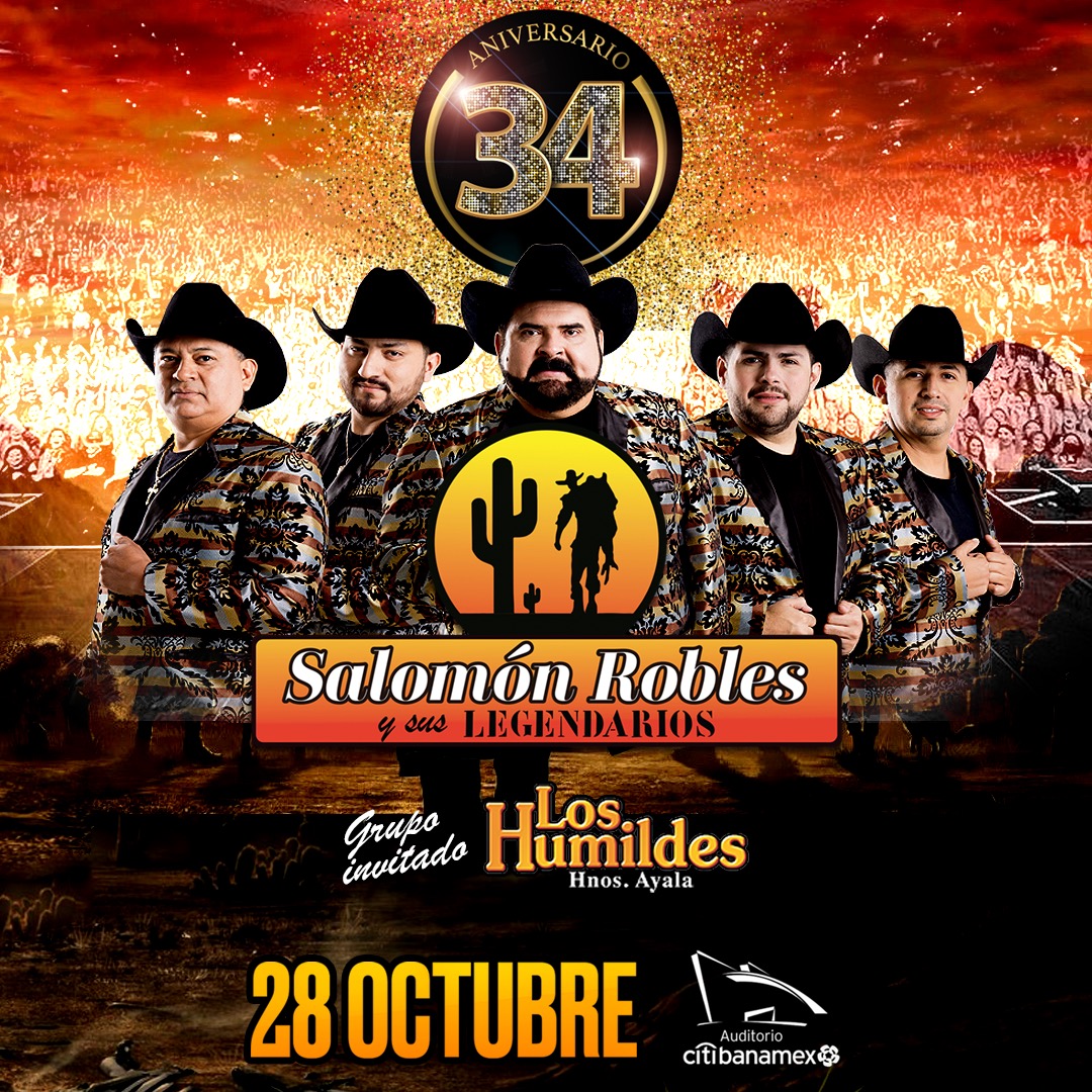 auditbanamex_'s tweet photo. Mi manera de quererte 🎶🥁 … Es avisarte que Salomón Robles y Sus Legendarios hacen escala en el Auditorio Citibanamex el próximo 28 de octubre

🎟 Compra ya tus boletos en ticketmaster https://t.co/YjzINHqQlD y taquillas del Auditorio. https://t.co/hnIacD5z1b