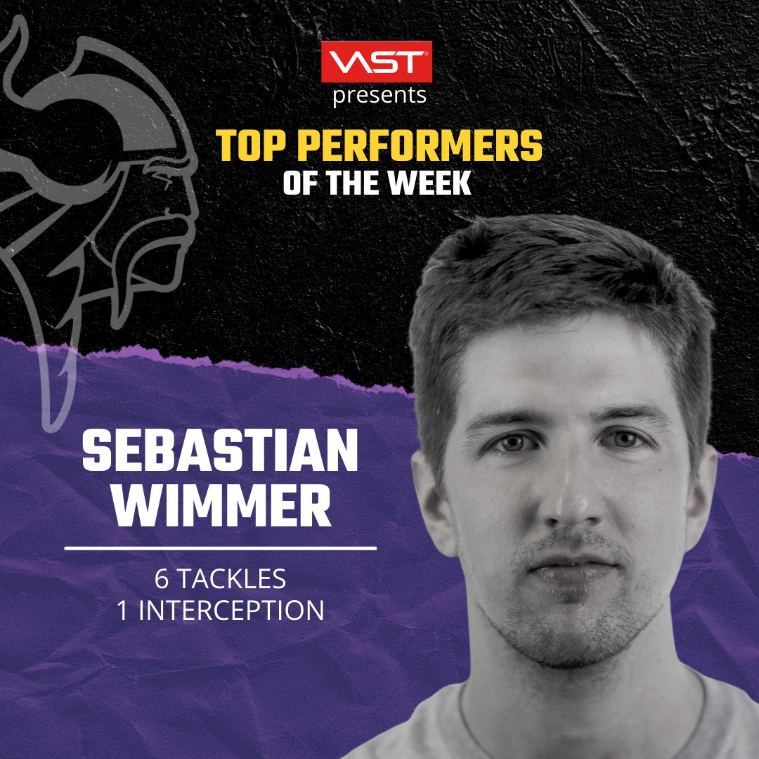 ViennaVikings's tweet photo. #VAST presents our Top Performers of week 12.
Letβs give it up for Weston, Benjamin, Karri & Sebastian! π₯
#ViennaVikings #WeAreVast https://t.co/MOHCkvfhmu π₯π
#RAIatVIK #ThisIsForThePros https://t.co/8HrKRIf5km