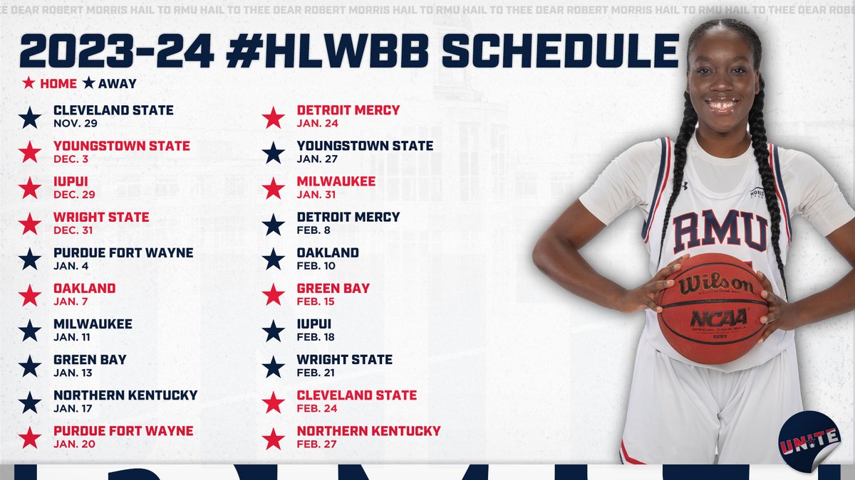 NEWS: Horizon League Releases 2023-24 Schedule

📰: bit.ly/3P7QI4Y

#RMUnite | 🔵🏀🔴 | #BobbyMo