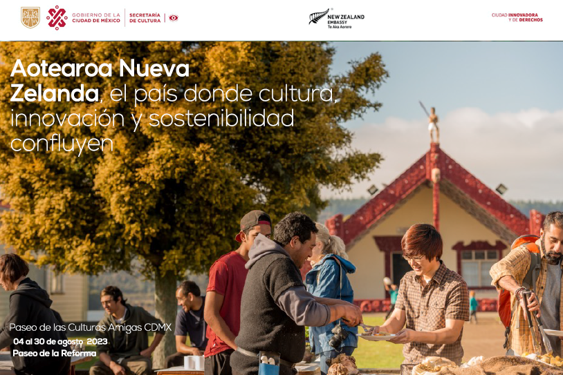NZinMexico's tweet photo. ¿Aún no has visitado nuestra exposición fotográfica? Celebra con nosotros el 50 aniversario de relaciones diplomáticas entre México y Nueva Zelanda hasta el 27 de agosto 2023 en Paseo de la Reforma (frente a Reforma 222)

#NewZealand #Mexico #50aniversario https://t.co/jddRZFHy6X