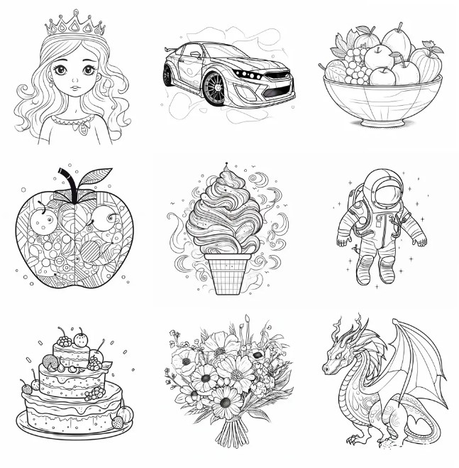 promptaura's tweet photo. Fun Coloring Book Pages For Children at my @promptbase account:
https://t.co/nQph8SLkWo

#AIArtwork #prompt #promptengineering #midjourney #midjourneyart #AI #promptbase #promptaura #coloringbook #coloringpages #coloringforkids #childrensactivity #funactivity #promptgenerator https://t.co/DQez8WzRXu