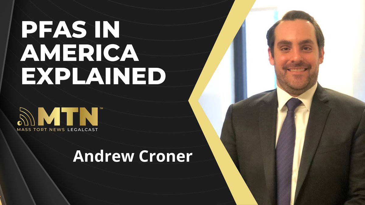 Andrew Croner sheds light on the legal complexities and the need to hold manufacturers accountable for the harm caused by these 'forever chemicals.'  #PFASContamination #LegalCast #ForeverChemicals #NapoliSkolnik #Cleanwater #enviromental  #3M #AFFF 

zurl.co/xdrP
