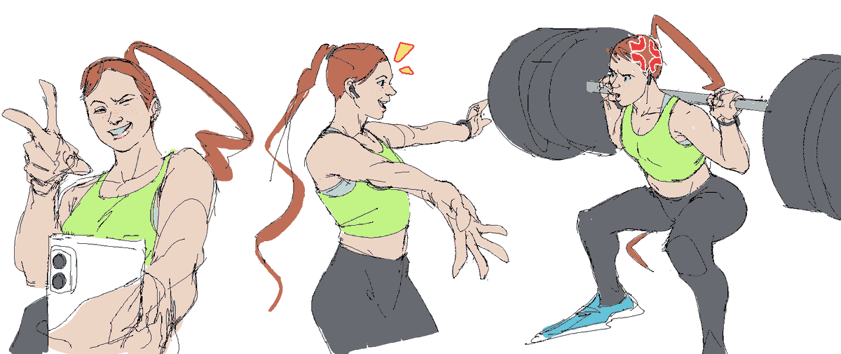 doodles from last night 