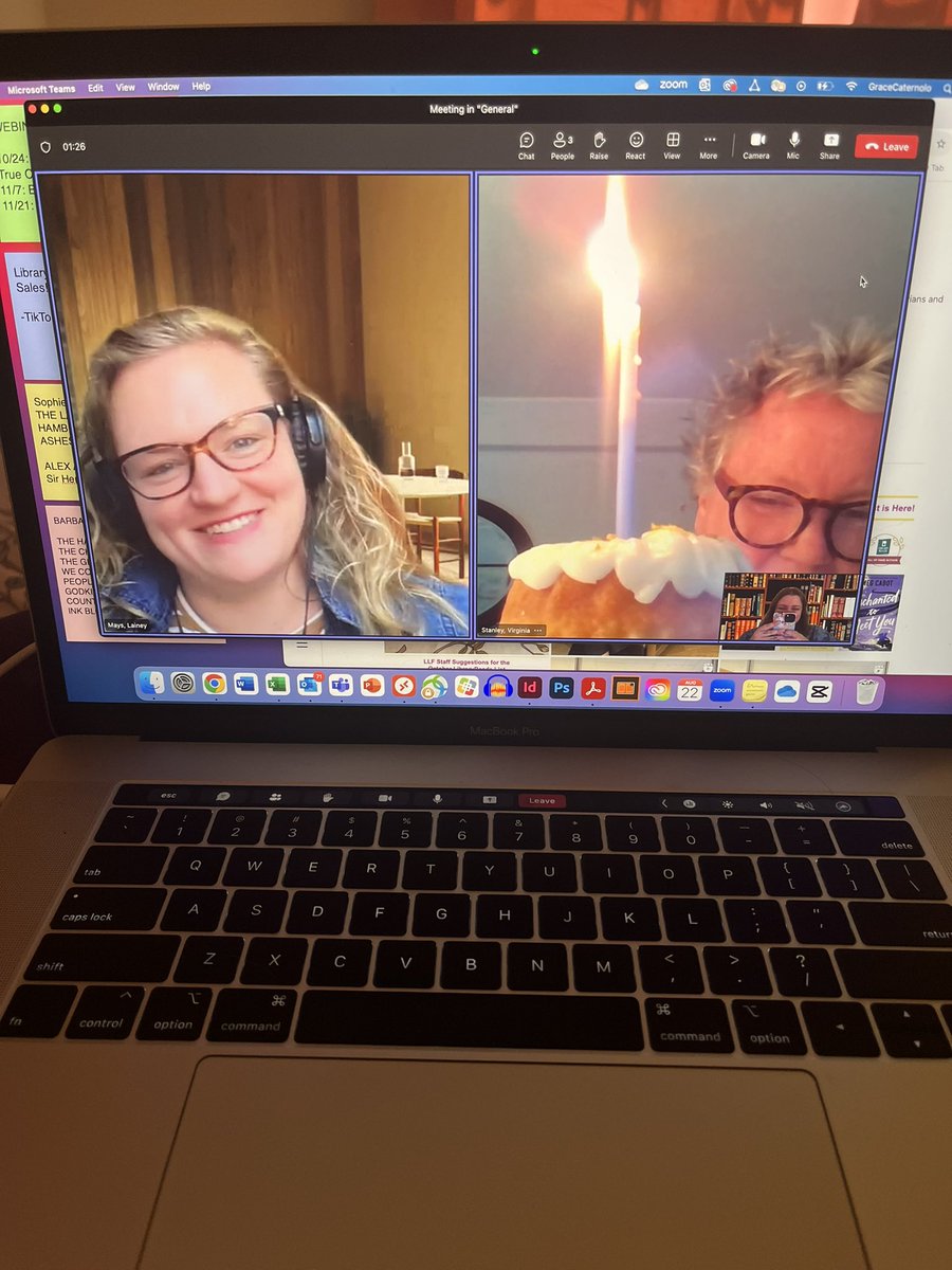 Today is my one year anniversary at <a href="/HarperCollins/">HarperCollins</a>! Being part of <a href="/librarylovefest/">Library Love Fest</a> has been a blast, and I have the *best* team in the world. 

Thank you to all the librarians who were so welcoming to me when I first started and continue to be the highlight of my job! ❤️📚