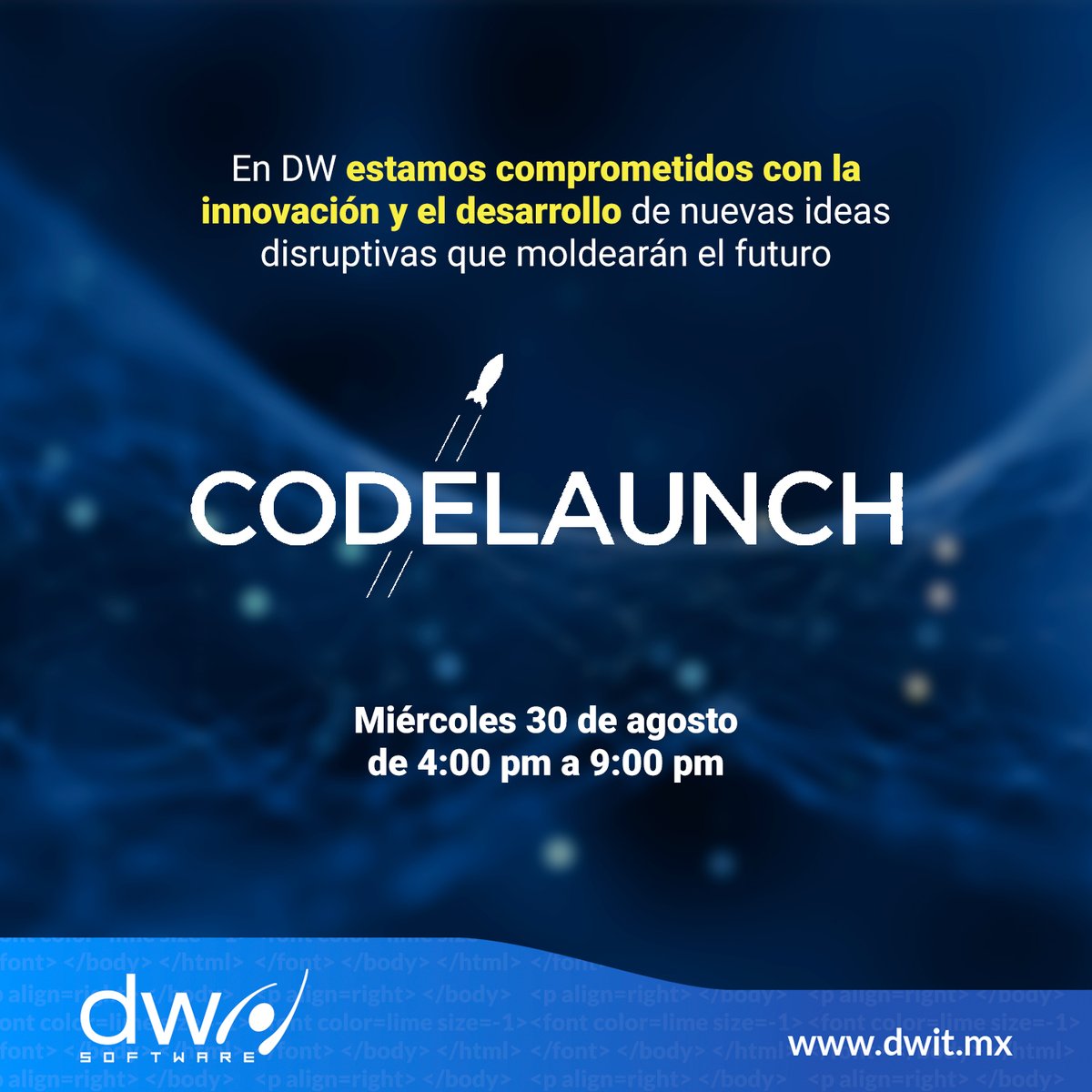 software_dw's tweet image. Con mucho entusiasmo, nos complace anunciar que vamos a participar activamente en #CODELAUNCH2023. Nos enorgullece asumir el papel de &quot;ángeles&quot; para respaldar y colaborar con una emocionante propuesta y así compartir nuestra experiencia y conocimiento acumulado durante 20 años.
