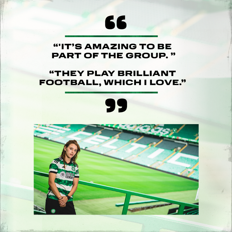 CelticFCWomen's tweet photo. 💚 I M A N E 💚

#CelticFC🍀 #COYGIG