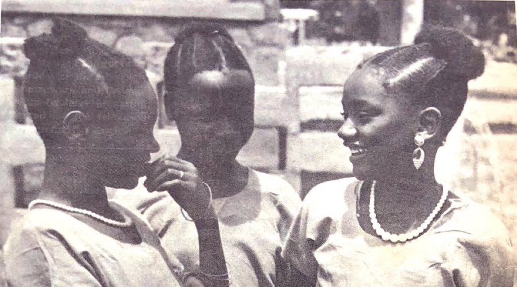 School girls in Northern Nigeria before sharia law,1966