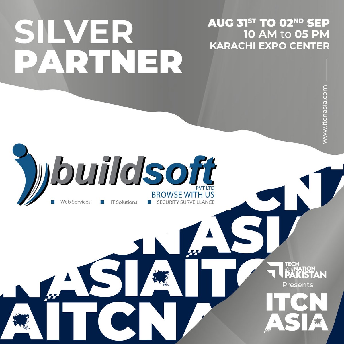 We are thrilled to introduce iBuild Soft Pvt. Ltd as our valued Silver Partner for the prestigious ITCN Asia 2023 event! 🥈✨
Join us in extending a warm welcome to iBuild Soft Pvt. Ltd . 

#ibuildsoft #Itcnasia2023 #itcnasia #technology #tuesdaymotivations #gamescom2023
