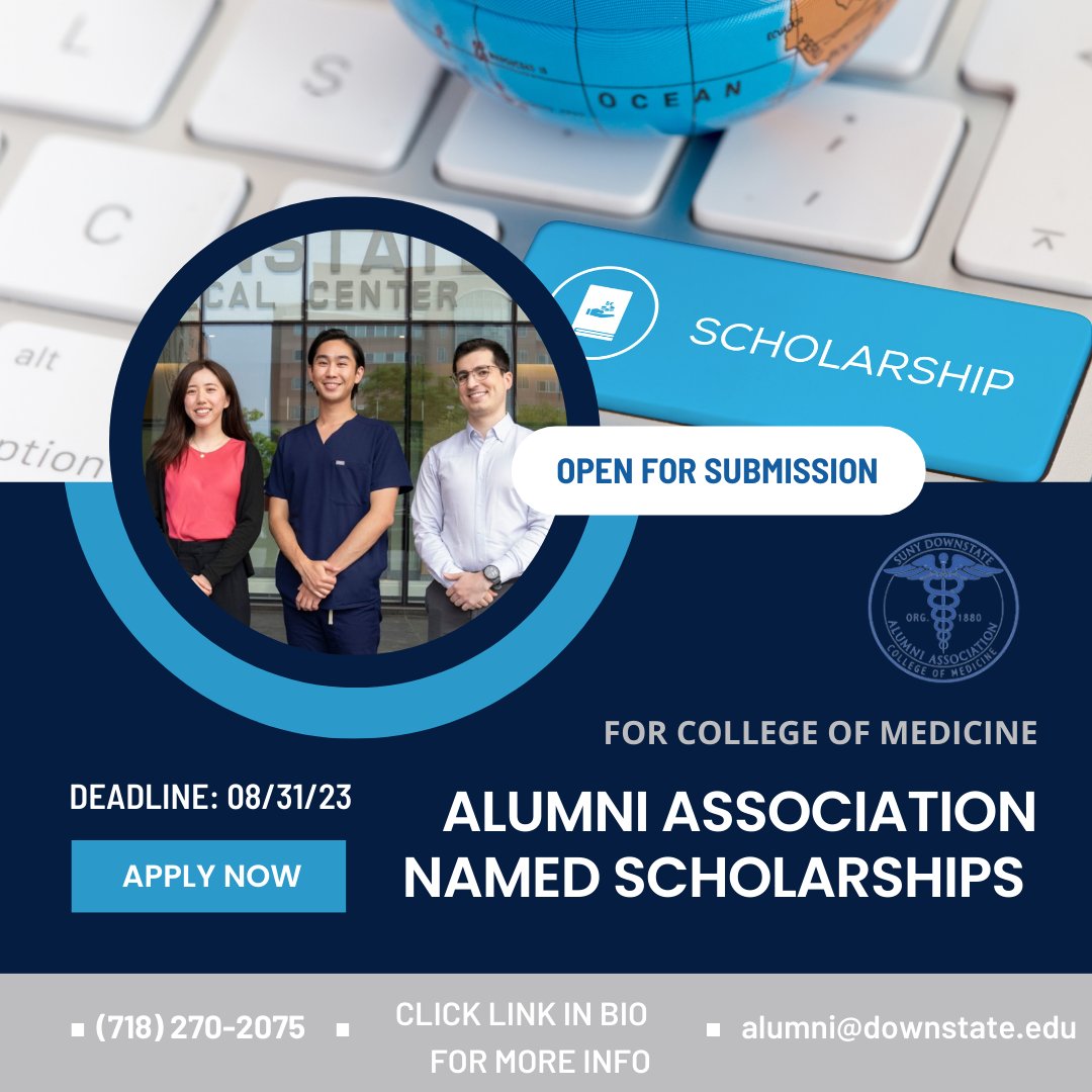 It’s #scholarshipseason ! The Alumni Association Named Fund Scholarships are now open for submission. Application Deadline is August 31st! Click this link -&gt; gateway.campuslogic.com/?auth=clsignin... and contact us via email or phone if you have any questions. Happy Scholarship Hunting!
