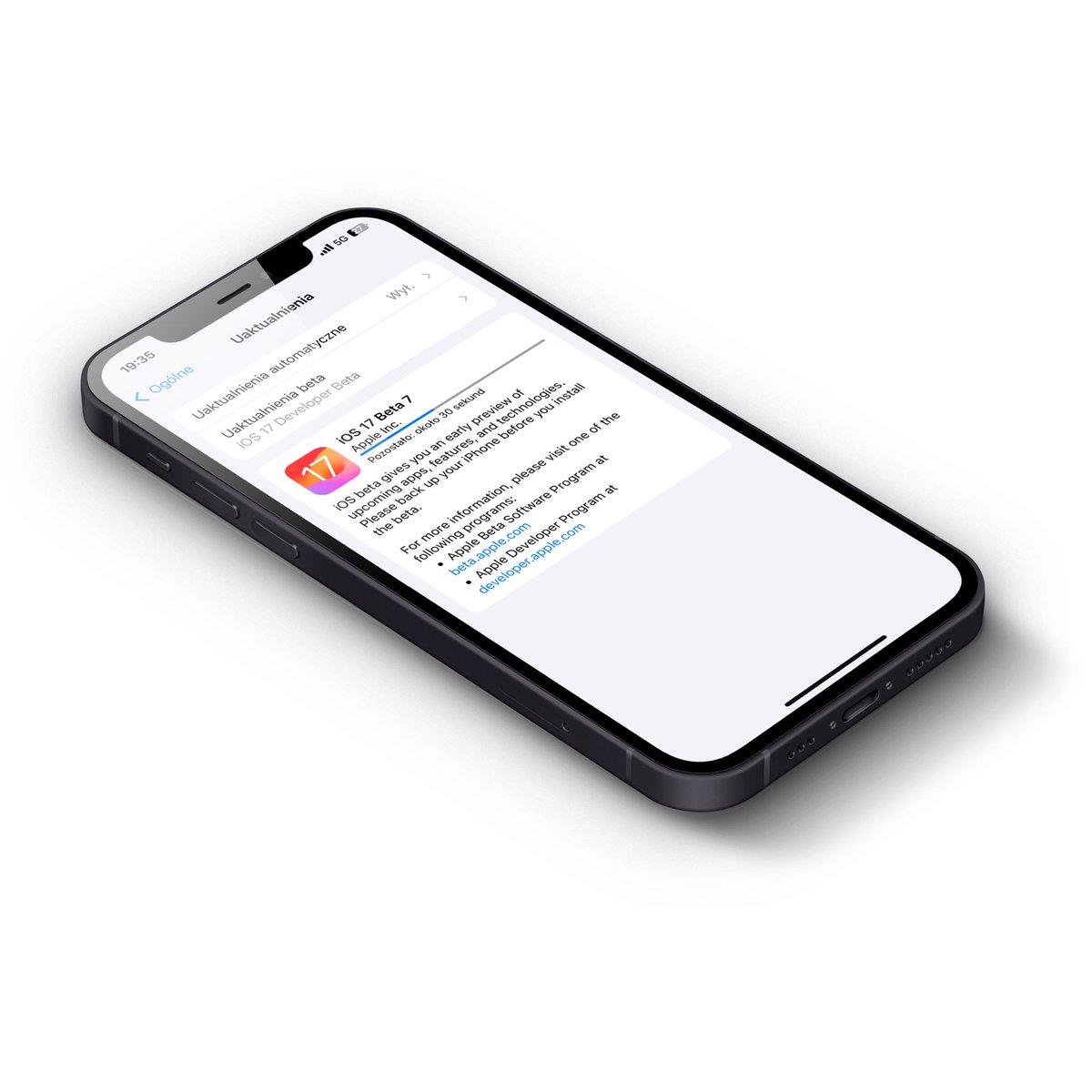 TureQs's tweet photo. #iOS17beta7 na serwerach 😉🚨 https://t.co/xuPtDlEEmm