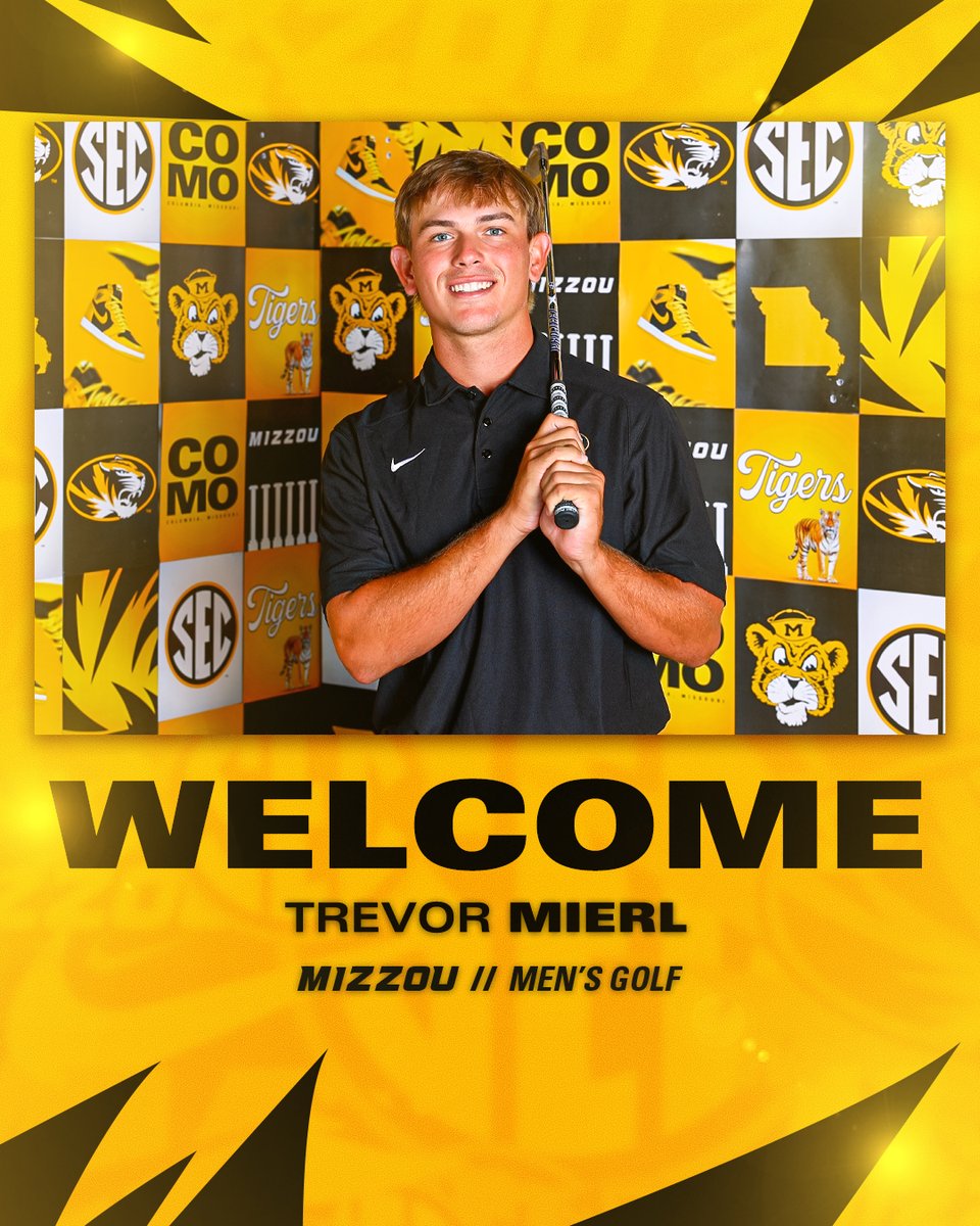 Trevor Mierl joins Mizzou after receiving honorable mention to the All-Lone Star Conference Team last season and also set the program's single-season record for eagles in 2021-22!

#MIZ 🐯⛳️
