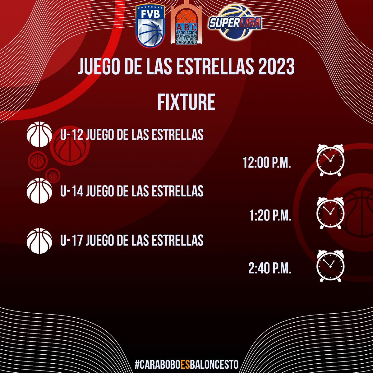 ABCbaloncesto's tweet photo. 🤩🏀 ¡Estamos listos para este evento de altura!

Conoce el camino a transitar por los jugadores elegidos en el proceso de votaciones 📩 para el #JuegoDeLasEstrellas2023 🏆.

¿Preparados para saber quiénes serán los protagonistas de ese día? 🤔

#FVB #ABC #CaraboboEsBaloncesto https://t.co/ebeSETbFM7