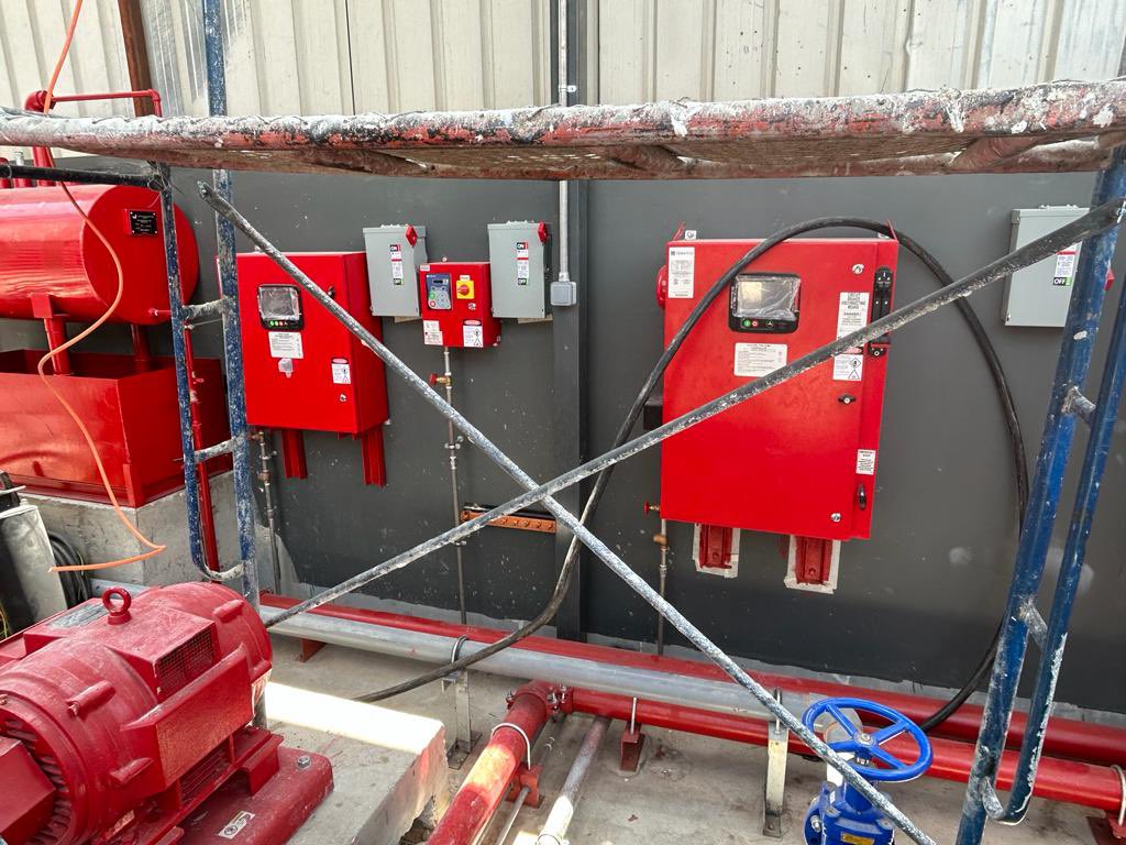 VoltmaticCompa1's tweet photo. Another achievement is done successfully. VOLTMATIC design, supply, install, test &amp; commission vertical turbine Fire Pump #UL_FM on one of the project sites at #TMC_IbnAl_Haitham_FuelStation #riyadh for our prestigious customer #AlKhateb_Contracting_Co.

Send your inquiries. https://t.co/oyOCTaOAd3