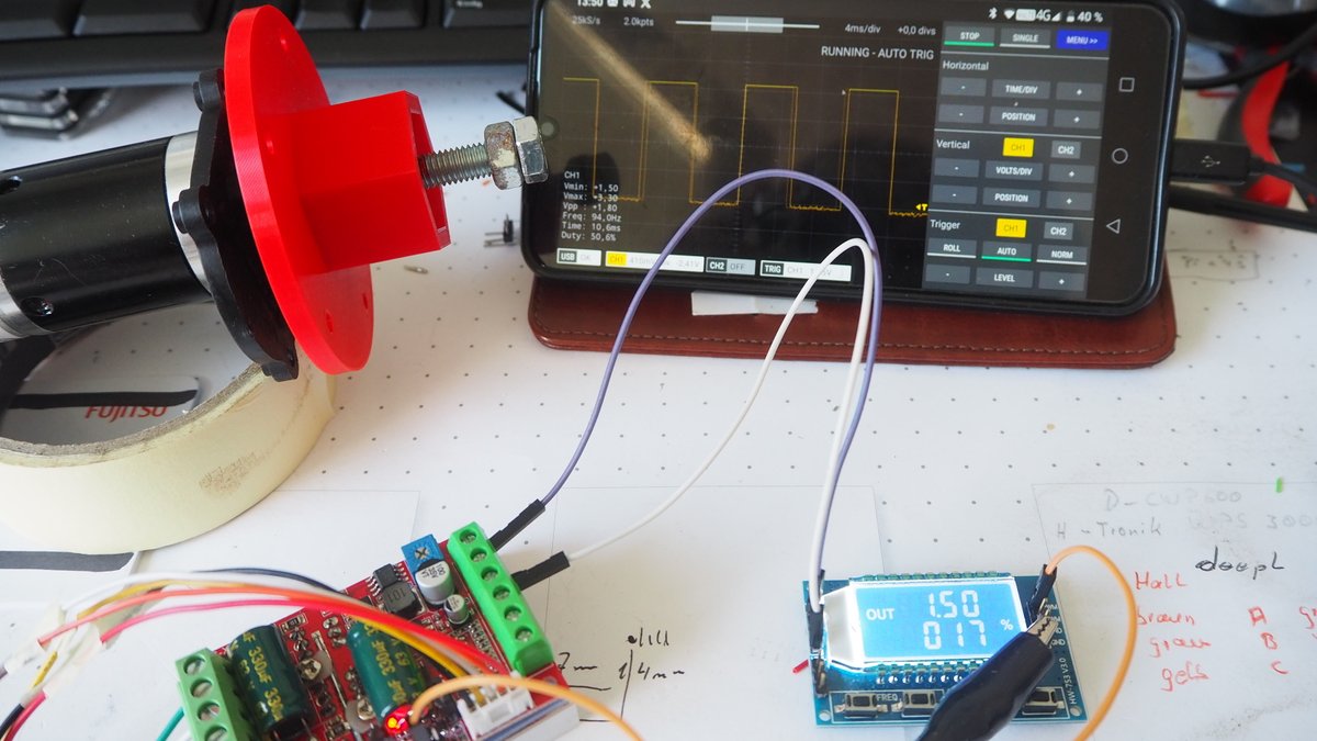ullisun58's tweet image. Hi, today i got my BLDC driver ZS-X11H and it work propper in my #Hybrid #PiMowBot. I changed only 1 Modul right now. The next i will change tomorrow.
I am so happy 😀😀