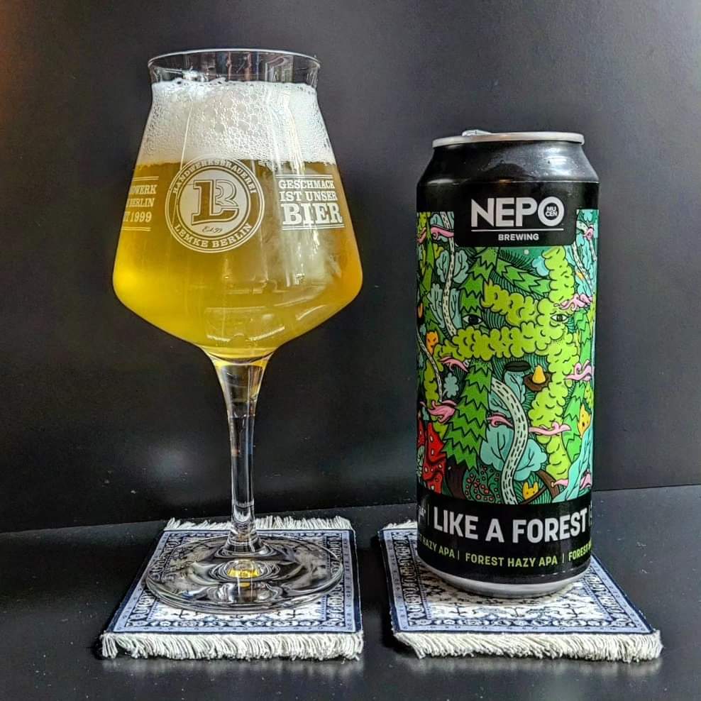 brunnenbraeu's tweet photo. Nepomucen – Nepo – Like A Forest – Forest Hazy APA (****) 4,4%
#beeronthecarpet
#nepomucen #browarnepomucen #nepo #likeaforest #foresthazyapa #hazyapa #apa #americanpaleale https://t.co/JzfNpy0fGJ