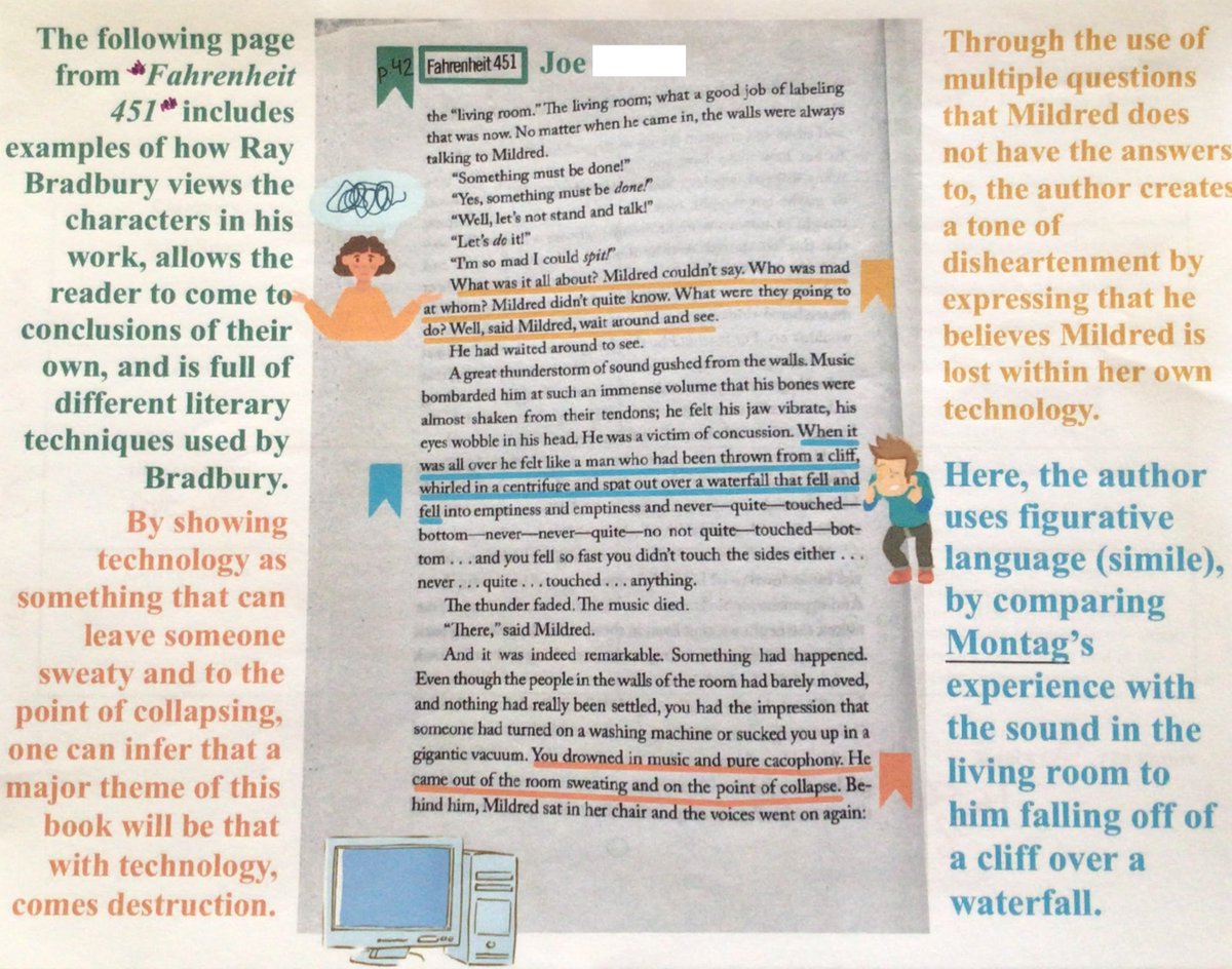 edutech_misko's tweet image. Mrs. Kottra's Honors American Lit/Comp students @SaintViatorHS created #booksnaps this summer after reading Fahrenheit 451 by Ray Bradbury. #projectbasedassessment #GoLions
