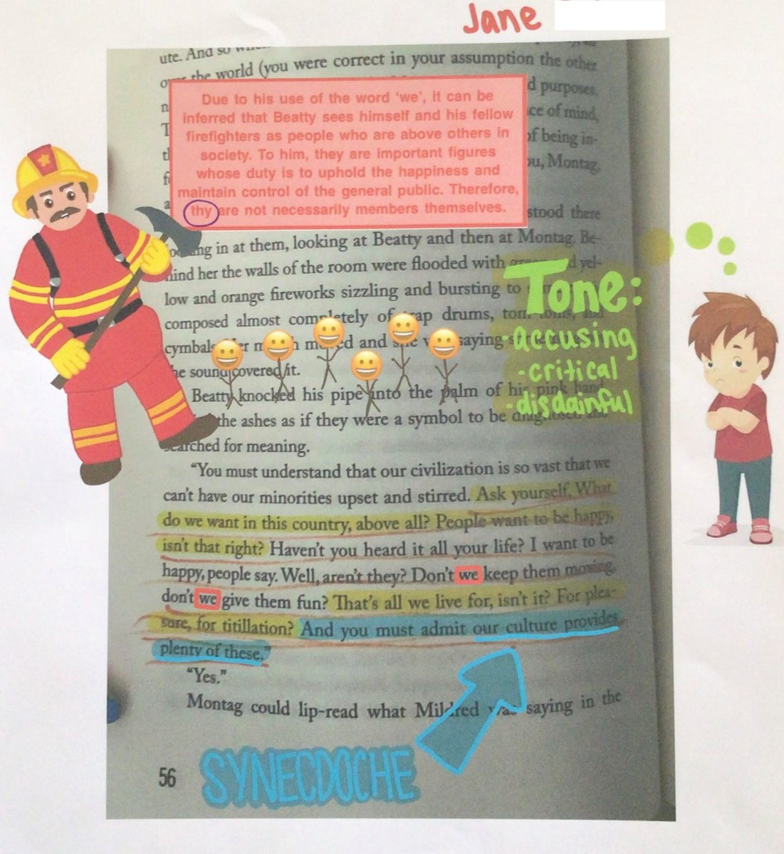 edutech_misko's tweet image. Mrs. Kottra's Honors American Lit/Comp students @SaintViatorHS created #booksnaps this summer after reading Fahrenheit 451 by Ray Bradbury. #projectbasedassessment #GoLions