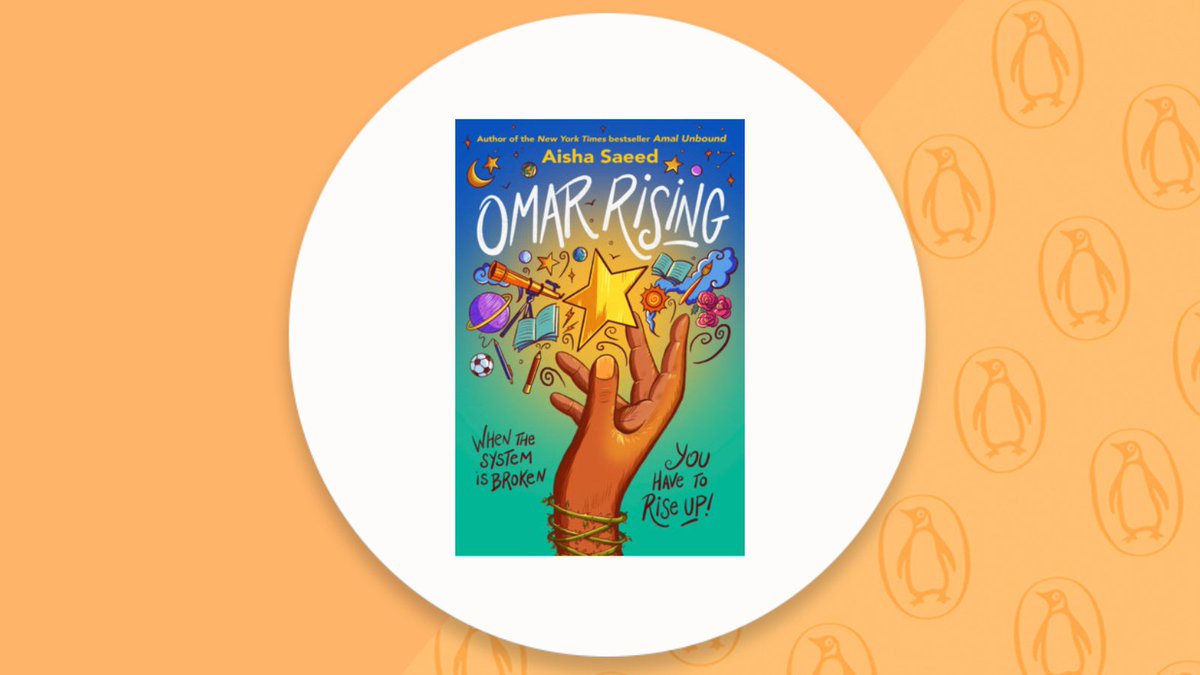 Happy #BookBirthday to OMAR RISING by @Aishacs In this compelling companion to New York Times bestseller Amal Unbound, Omar contends with being treated like a second-class citizen when he gets a scholarship to an elite boarding school. Ages 10-14. ➡️bit.ly/3E7m8BY