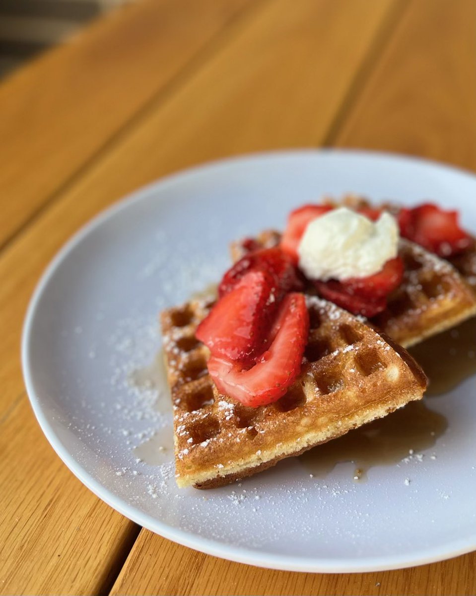 Our favorite day of the year is coming up!! To celebrate National Waffle Day, we will have $2.50 snack waffles and $5.00 regular waffles all day Thursday!

#waffles #brunch #nationalwaffleday #resturaunt #breakfast #foodie #discount