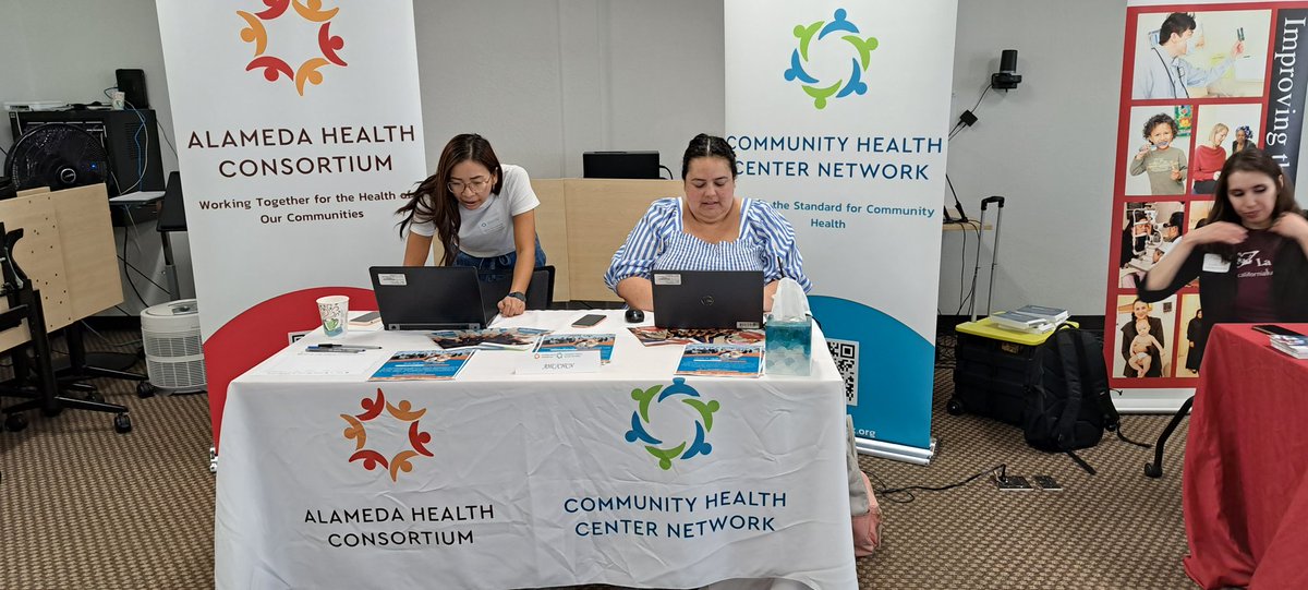 We're getting all set up for our 1st all health center career fair! Come join us at 101 Callan Ave, San Leandro, we'll be here until 2pm! CHCs are mission-driven to provide equitable care for our most vulnerable community members. #ValueCHCs #HealthEquity